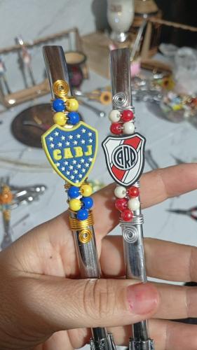 Bombilla Decorada de Boca River