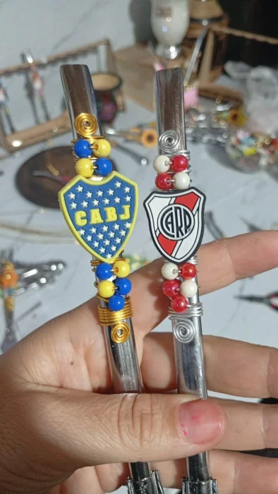 Bombilla Decorada de Boca River