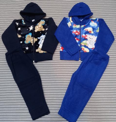 Conjunto de Bebé en Polar con Camperita