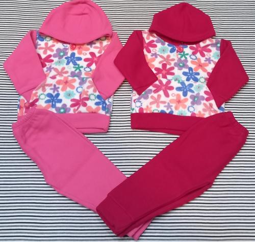 Conjunto de Beba en Polar con Buzito