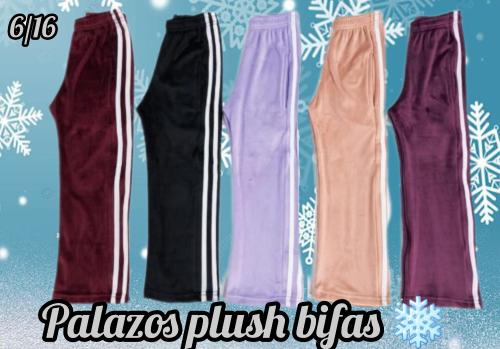 Palazo Plush Bifas con Tiras - Miniatura 2