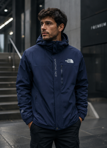  Campera 2 en 1 The North Face    Impermeable + Polar Interno