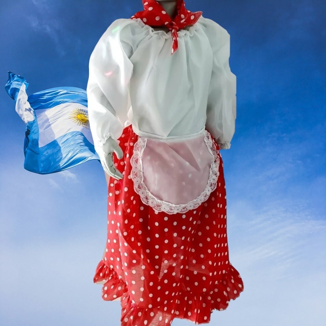 Disfraz de Paisana,dama Antigua,gaucho, Caballero - Imagen 2