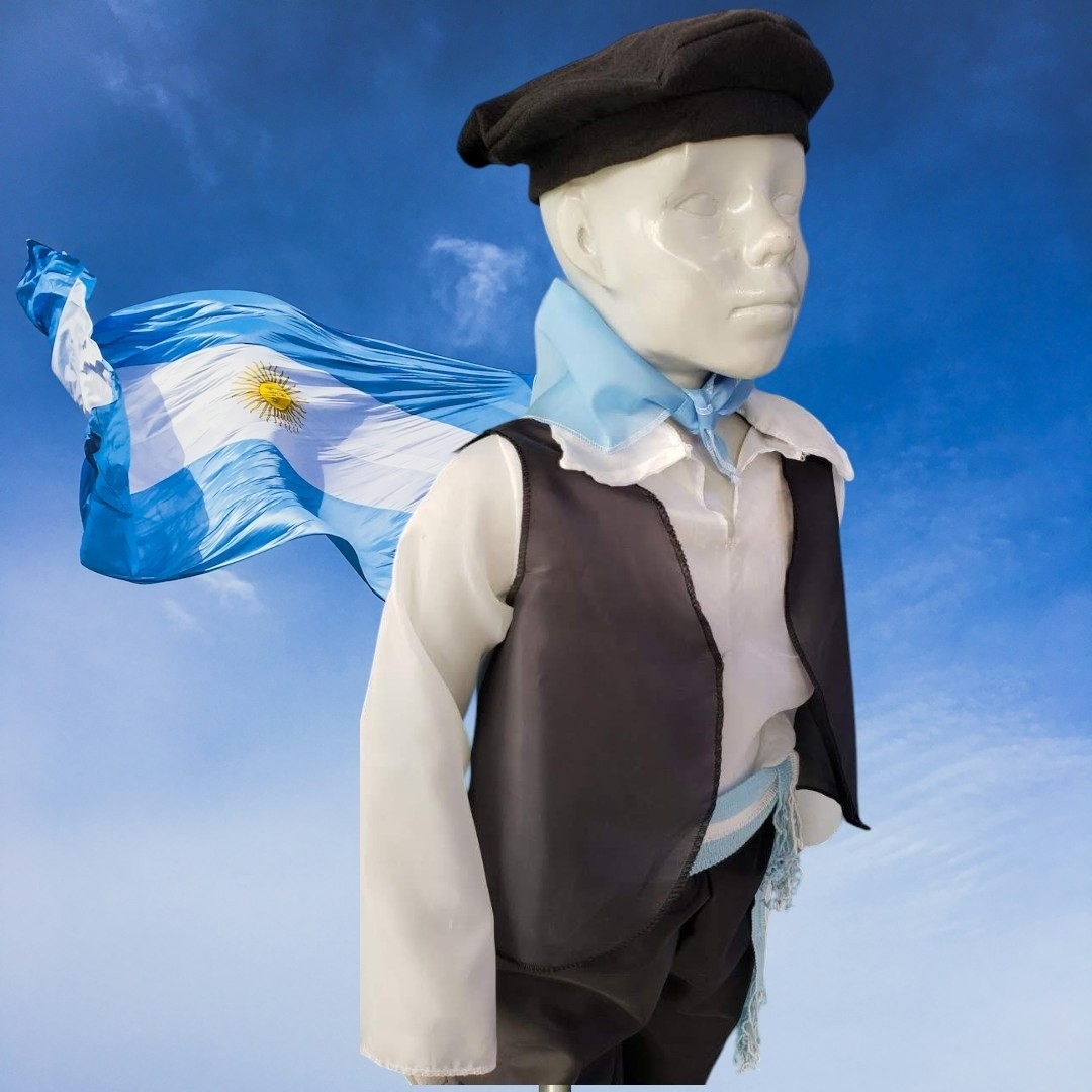 Disfraz de Paisana,dama Antigua,gaucho, Caballero - Imagen 3