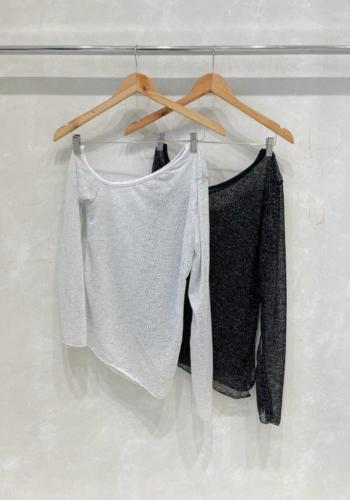 Top Fiesta Lanilla Lurex Asimetrico Talles 3/5/7 - Miniatura 2