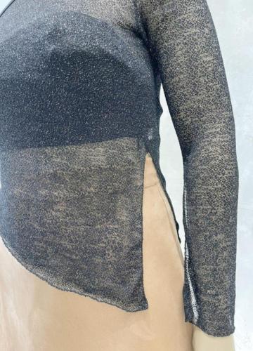 Top Fiesta Lanilla Lurex Asimetrico Talles 3/5/7 - Miniatura 3