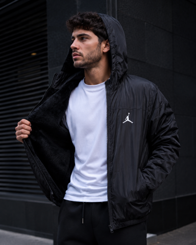  Rompeviento Importado Jordan con Piel    Premium Importado