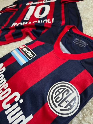 Camiseta San Lorenzo Lotto Titular, Temporada 2014 - Miniatura 2