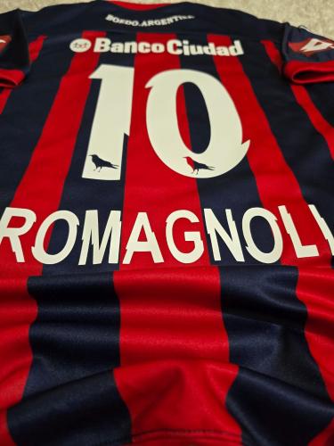 Camiseta San Lorenzo Lotto Titular, Temporada 2014 - Miniatura 3