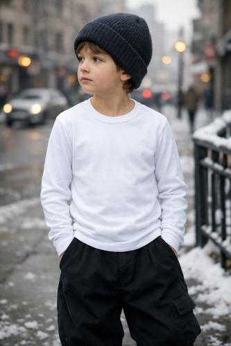 Camisetas de Lycra Térmica de Niños Lisas - Miniatura 2