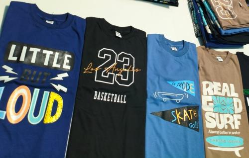 Camisetas Niños Algodón Peinado Premium