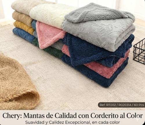 Mantas Chery de 2 1/2 Plazas Media