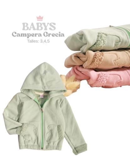 Camperita Grecia Bebé