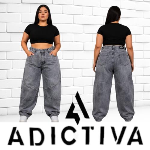 Baggy Especial con Recorte y Regulador Negro Localizado