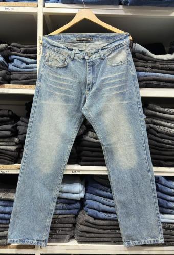 Pantalón Mom Liso Azul Oxido Nev, Loc + Big