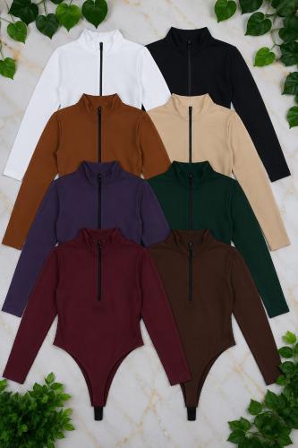 Body Medio Cierre Lycra - Miniatura 3