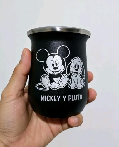 Mate de Mickey Mouse en Acero Inoxidable Termico - Miniatura 4