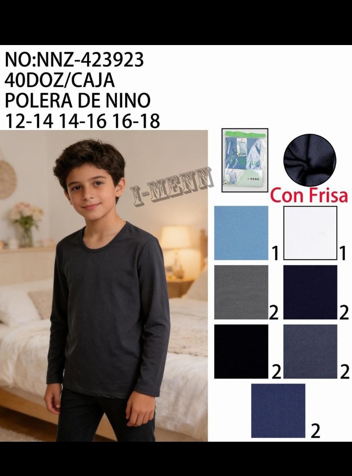 Remera Térmica Juvenil Nene - Imagen 1