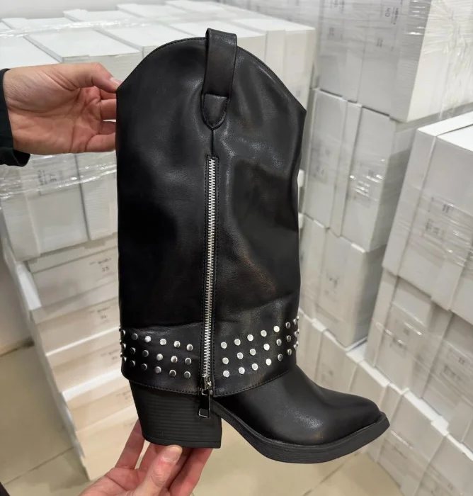 Bota Texana de Dama Linea Importada Valka Art Zandra  (35 al 40)
