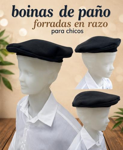 Boinas de Paño para Niños