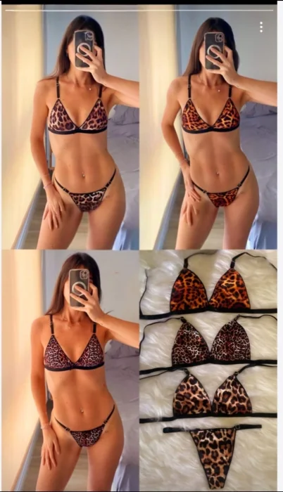 Conjunto Animal Print con Less Regulable