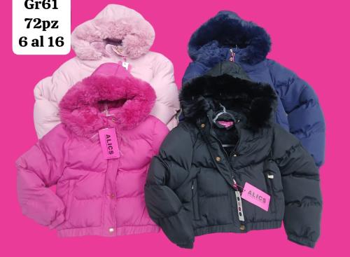 Campera Puffer de Nena