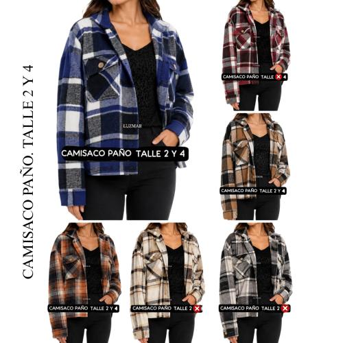Camisaco Paño Cuadrille