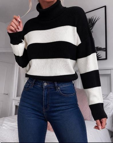 Sweter Polera Rayado - Miniatura 3