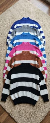 Sweter Polera Rayado - Miniatura 5