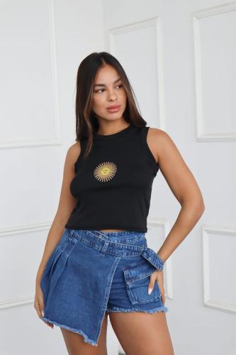 Top Musculosa C/sol de Mayo - Miniatura 3