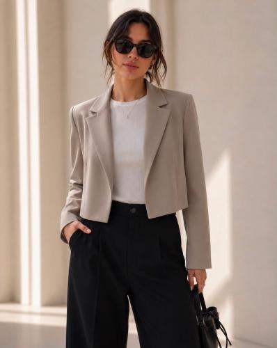 Blazer Corto Sastrero