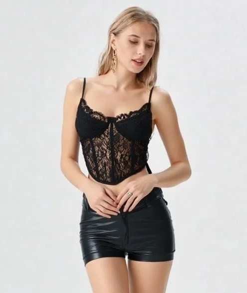 Top Corset de Encaje