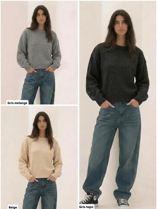 Liquidación Sweater Brillit