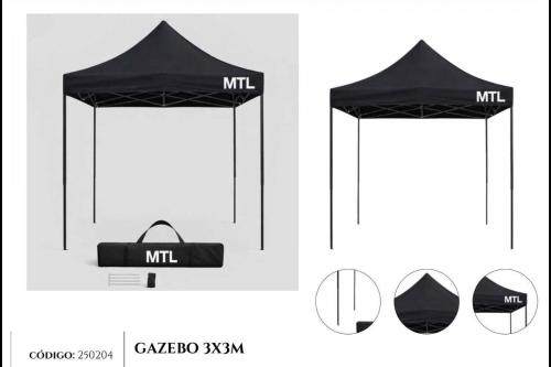Gazebo 3x3  Mtl - Miniatura 2