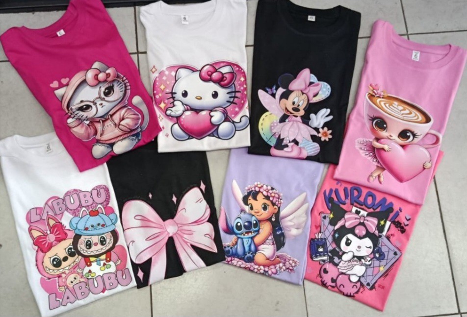 Remeras de Niñ@s Lisas o Estampadas - Imagen 3