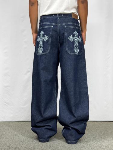 Baggy Azul Cruz