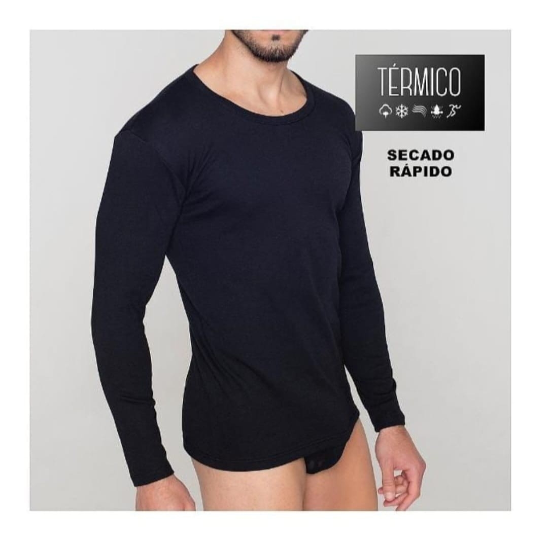 (art:th1) Camiseta Termica Hombre Frizada - Imagen 6