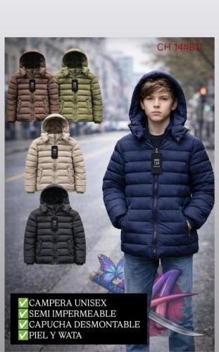 Camperas de Nene/camperas de Varon/camperones de Niño/abrigos Importados Unisex - Miniatura 2