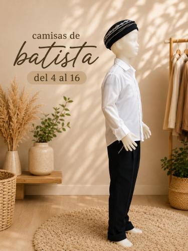 Camisas Blancas de Niños - Miniatura 2