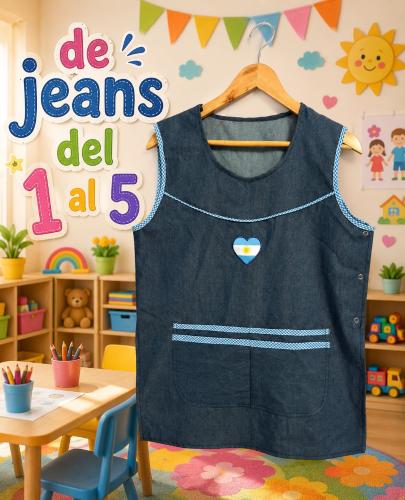 Delantal de Maestra Cuadrille - Miniatura 3