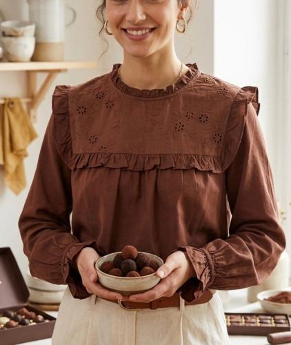 Blusa Brodery Mina
