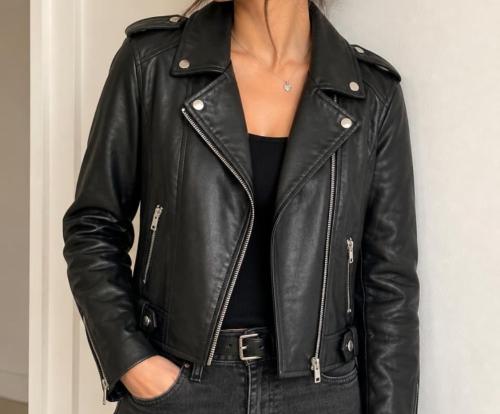 Campera Cuero de Dama