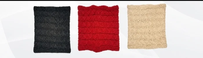 Cuello de Invierno Tejido. Cientos de Modelos de Gorros, Gorras, P
gorras del Paraíso