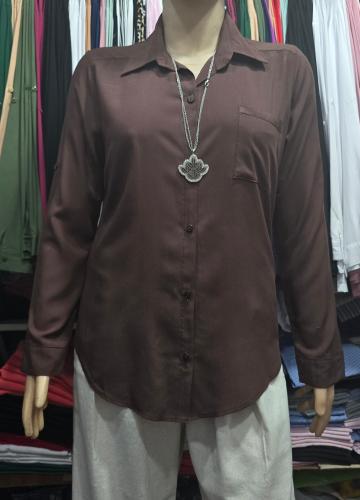 Camisas Mangas Largas en Fibrana Rayón