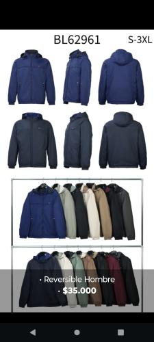 Campera Reversible Hombre