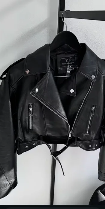 Campera Cuero Clásica Yd de Dama