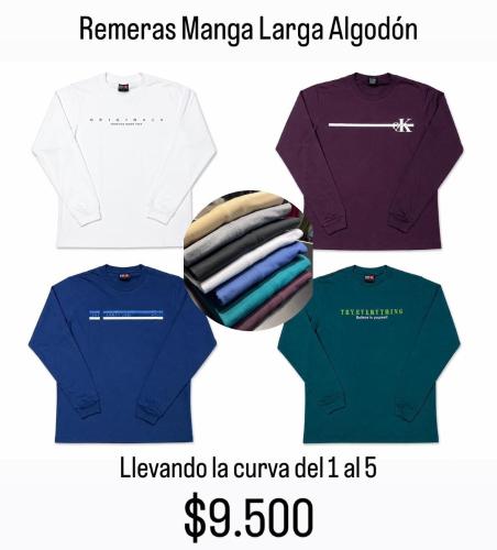 Remera Manga Larga