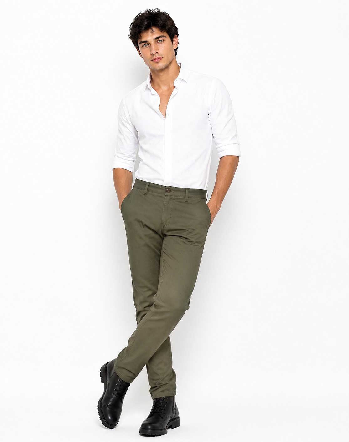Pantalón Corte Chino Hombre Caballero Vestir Elegante Mayoristas Semi Recto Chupin - Imagen 5