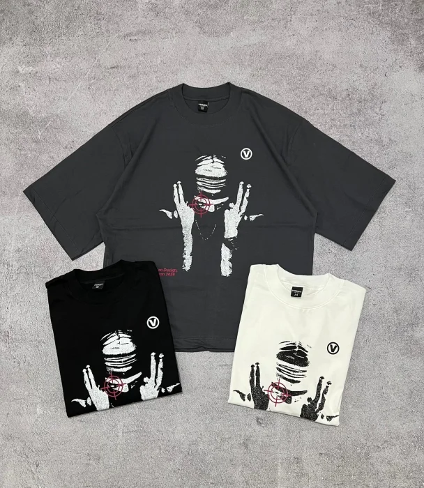 Remera Boxy Fit Crosshair