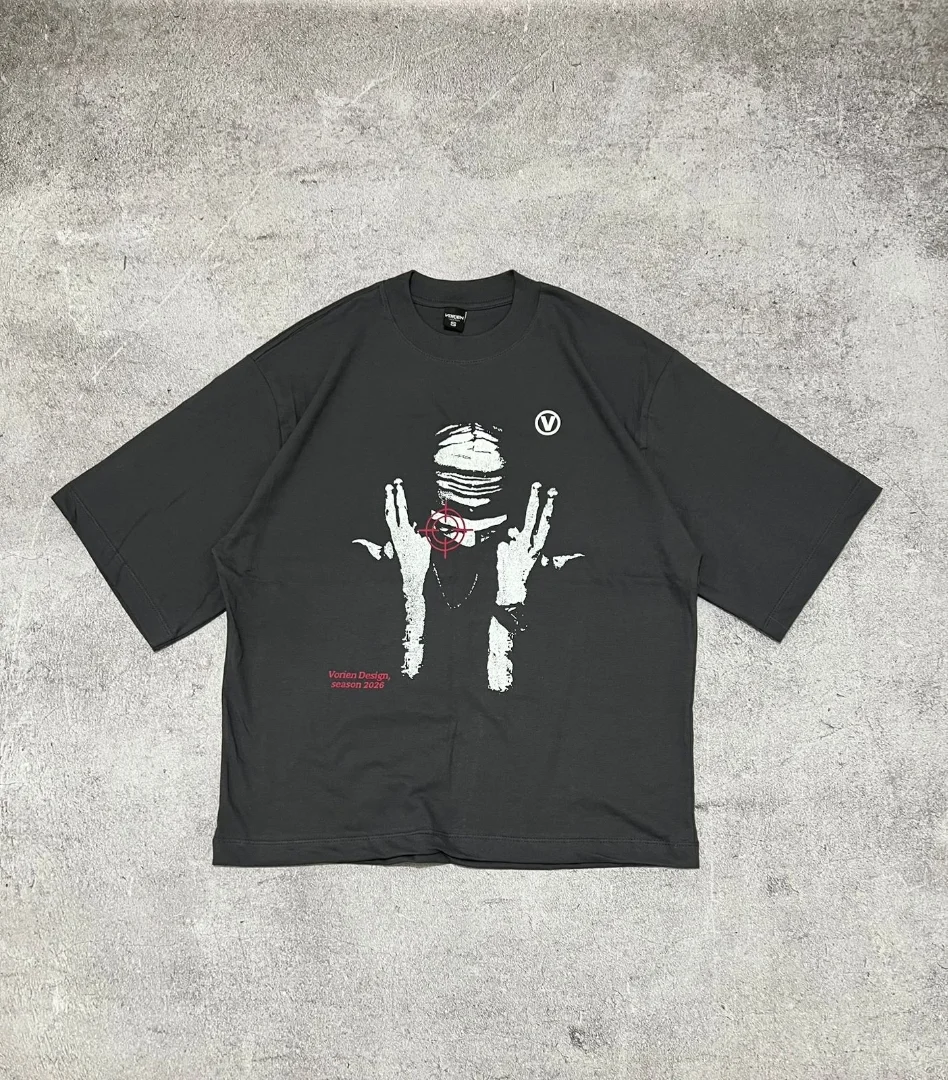 Remera Boxy Fit Crosshair - Imagen 3